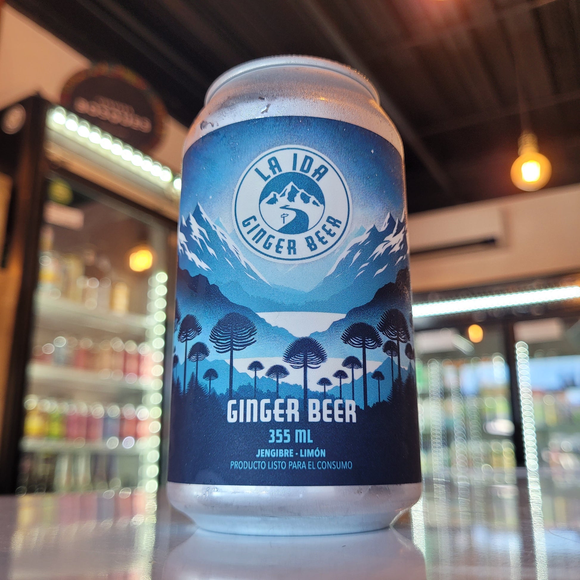 Foto de La Ida Ginger Beer 355ml - Cerveza Artesanal en Puerto Cervecero, Puerto Varas