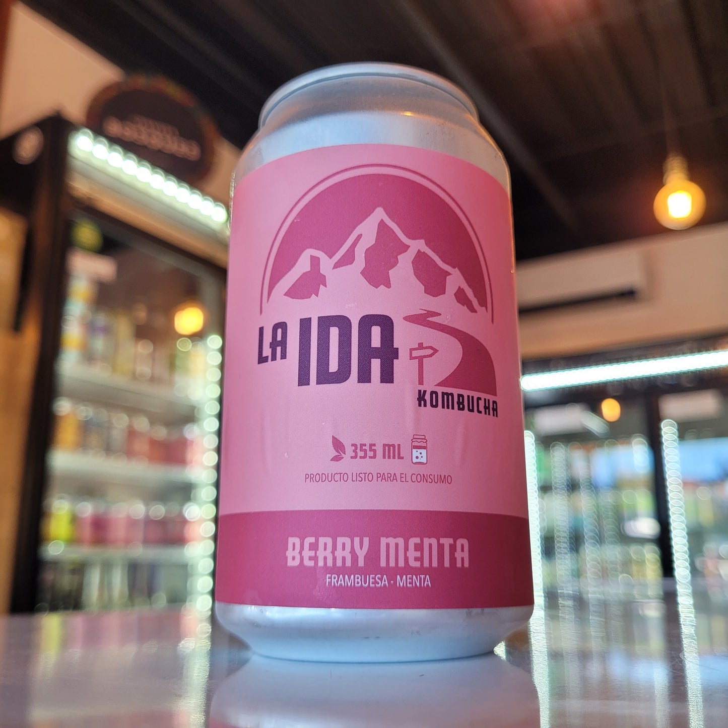 Foto de La Ida Kombucha Berry Menta 355ml - Kombucha en Puerto Cervecero, Puerto Varas