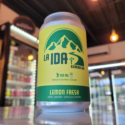 Foto de La Ida Kombucha Lemon Fresh 355ml - Kombucha en Puerto Cervecero, Puerto Varas