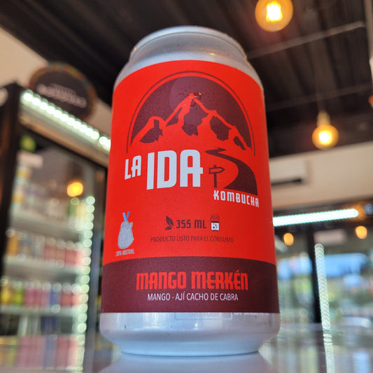 Foto de La Ida Kombucha Mango Merkén 355ml - Kombucha en Puerto Cervecero, Puerto Varas