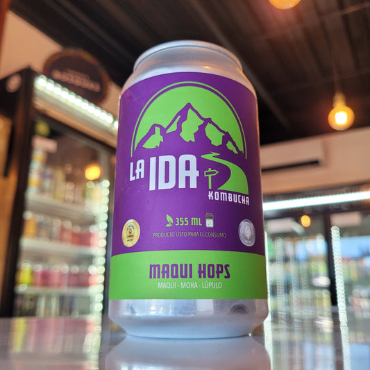 Foto de La Ida Kombucha Maqui Hops 355ml - Kombucha en Puerto Cervecero, Puerto Varas