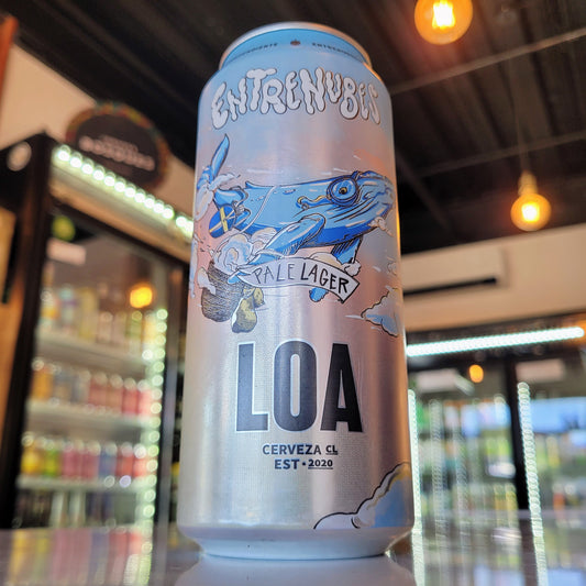 Foto de LOA Entrenubes Pale Lager 473ml - Cerveza Artesanal en Puerto Cervecero, Puerto Varas