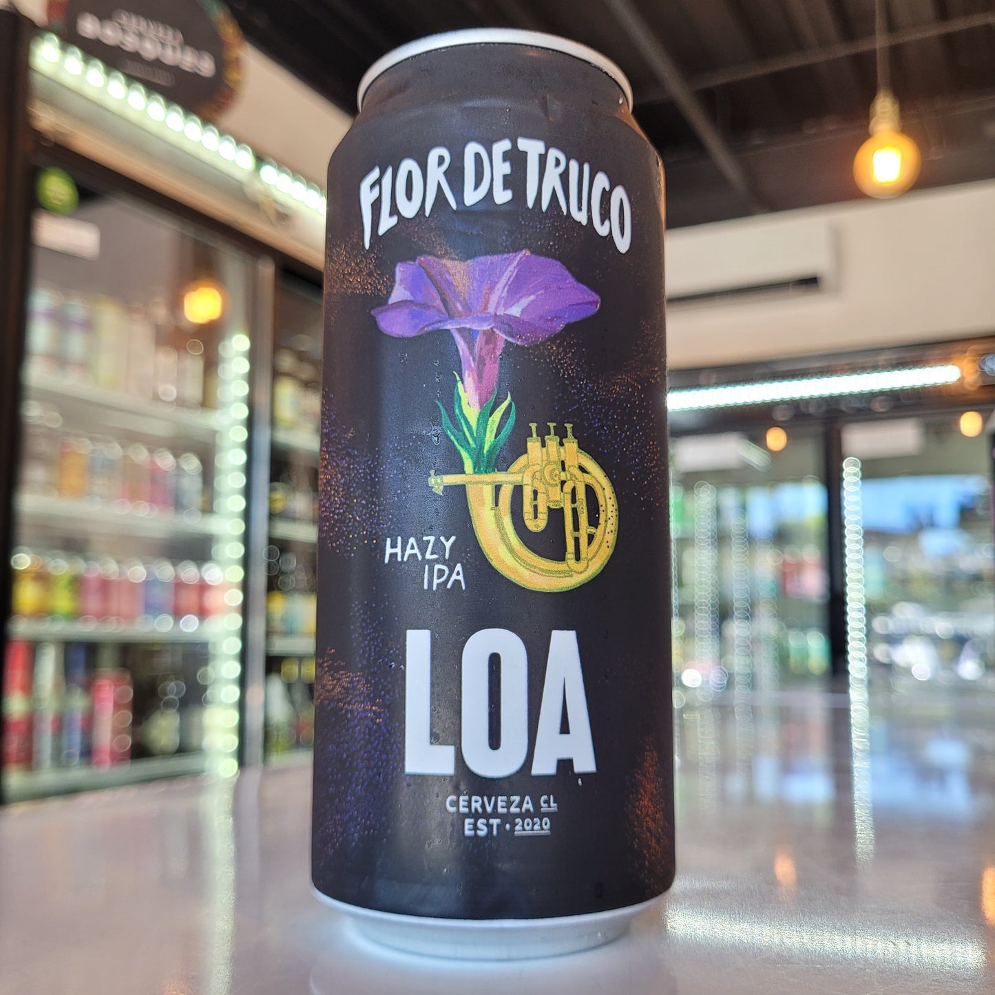 Foto de Loa Flor de Truco Hazy IPA 473ml - Cerveza Artesanal en Puerto Cervecero, Puerto Varas