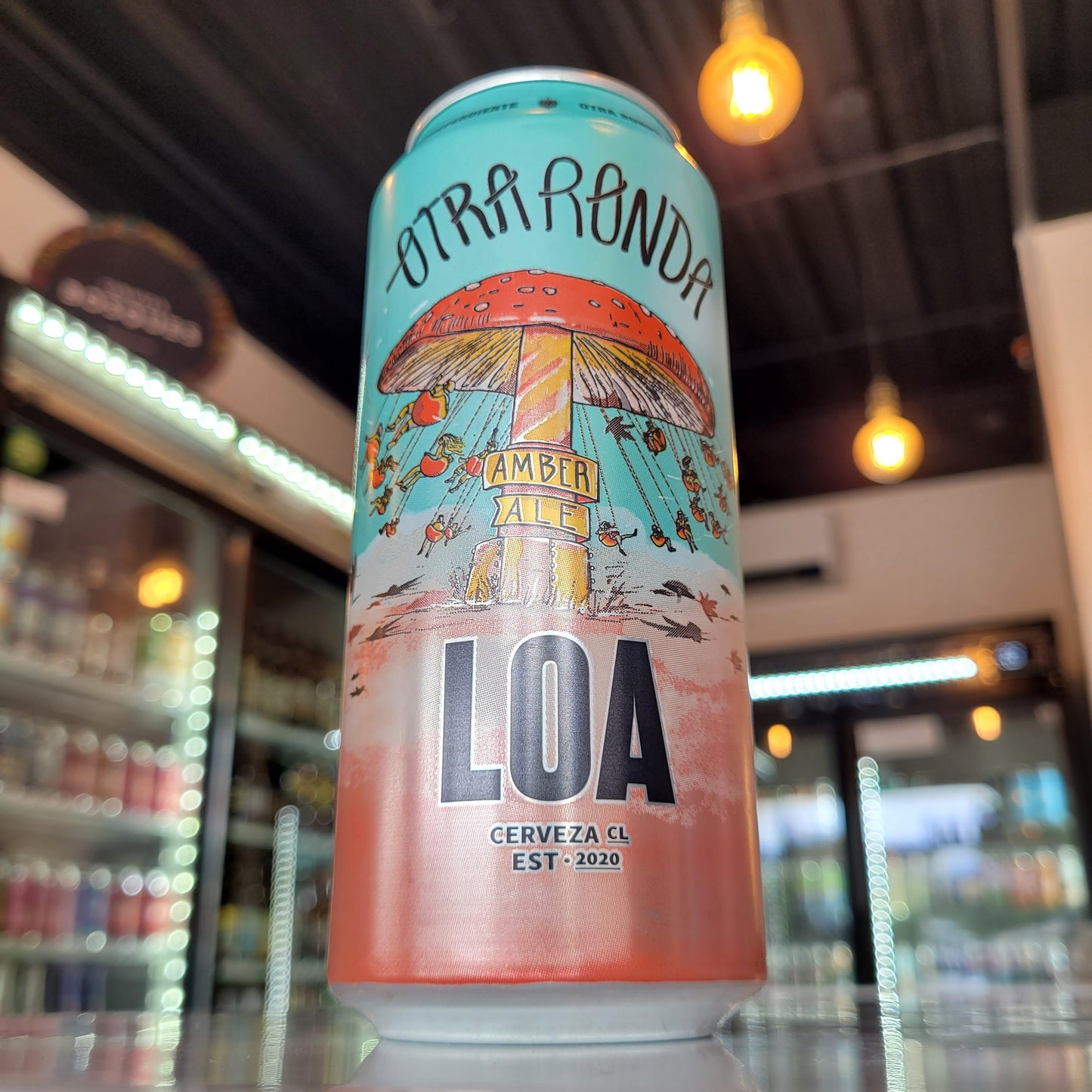 Foto de Loa Otra Ronda Amber Ale 473ml - Cerveza Artesanal en Puerto Cervecero, Puerto Varas
