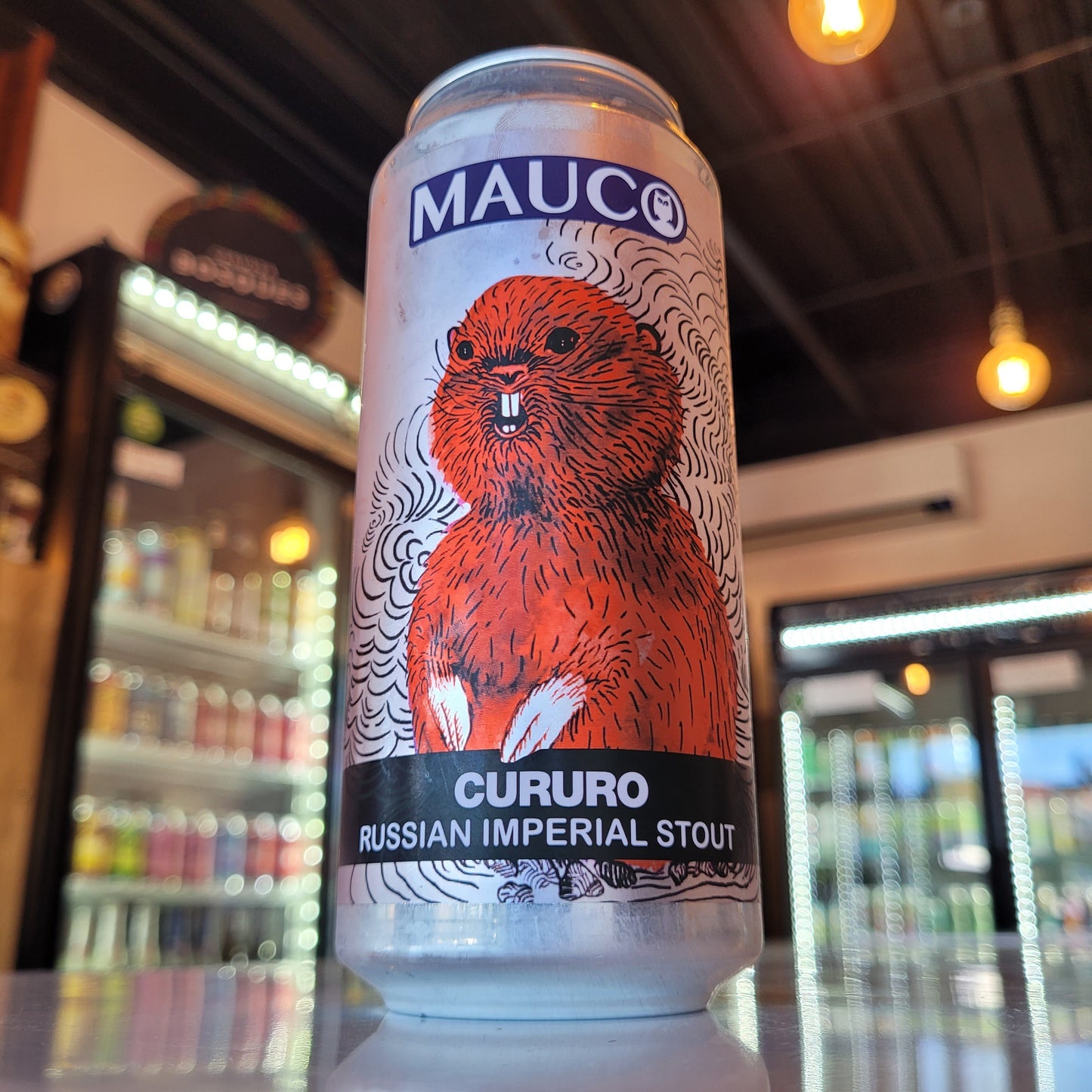 Foto de Mauco Cururo Russian Imperial Stout 473ml - Cerveza Artesanal en Puerto Cervecero, Puerto Varas