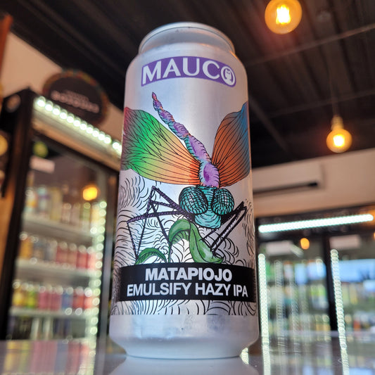 Foto de Mauco Matapiojo Emulsify Hazy IPA 473ml - Cerveza Artesanal en Puerto Cervecero, Puerto Varas