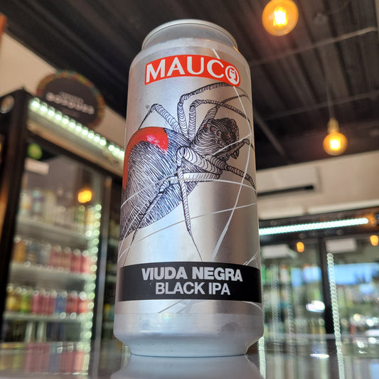 Foto de Mauco Viuda Negra Black IPA 473ml - Cerveza Artesanal en Puerto Cervecero, Puerto Varas