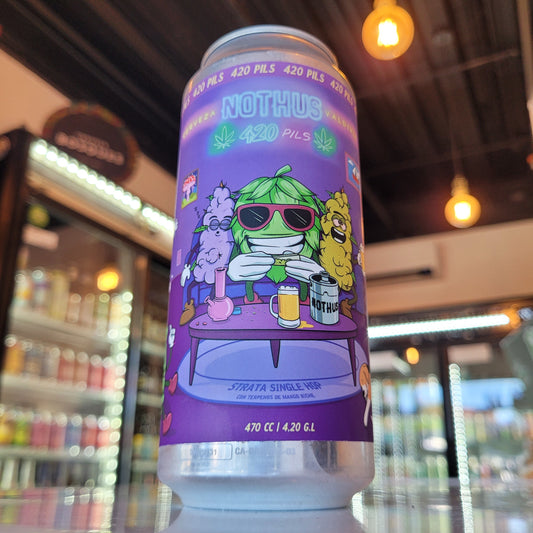 Foto de Nothus 420 Pils Strata Single Hop 473ml - Cerveza Artesanal en Puerto Cervecero, Puerto Varas
