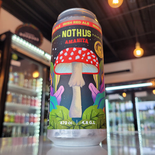 Foto de Nothus Amanita Irish Red Ale 473ml - Cerveza Artesanal en Puerto Cervecero, Puerto Varas