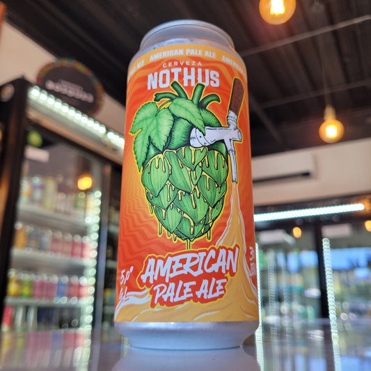 Foto de Nothus American Pale Ale 5.0% 473ml - Cerveza Artesanal en Puerto Cervecero, Puerto Varas