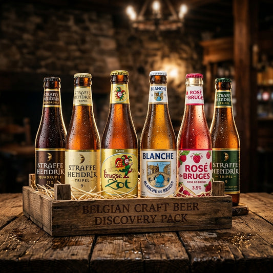 Pack 6 Cervezas Belgas De Halve Maan Discovery 330ml - Puerto Cervecero