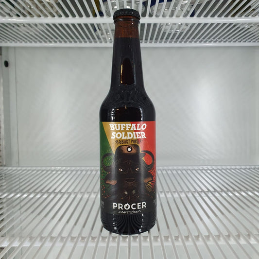 Prócer Buffalo Soldier Robust Porter 473cc - Disponible en Puerto Cervecero, Puerto Varas