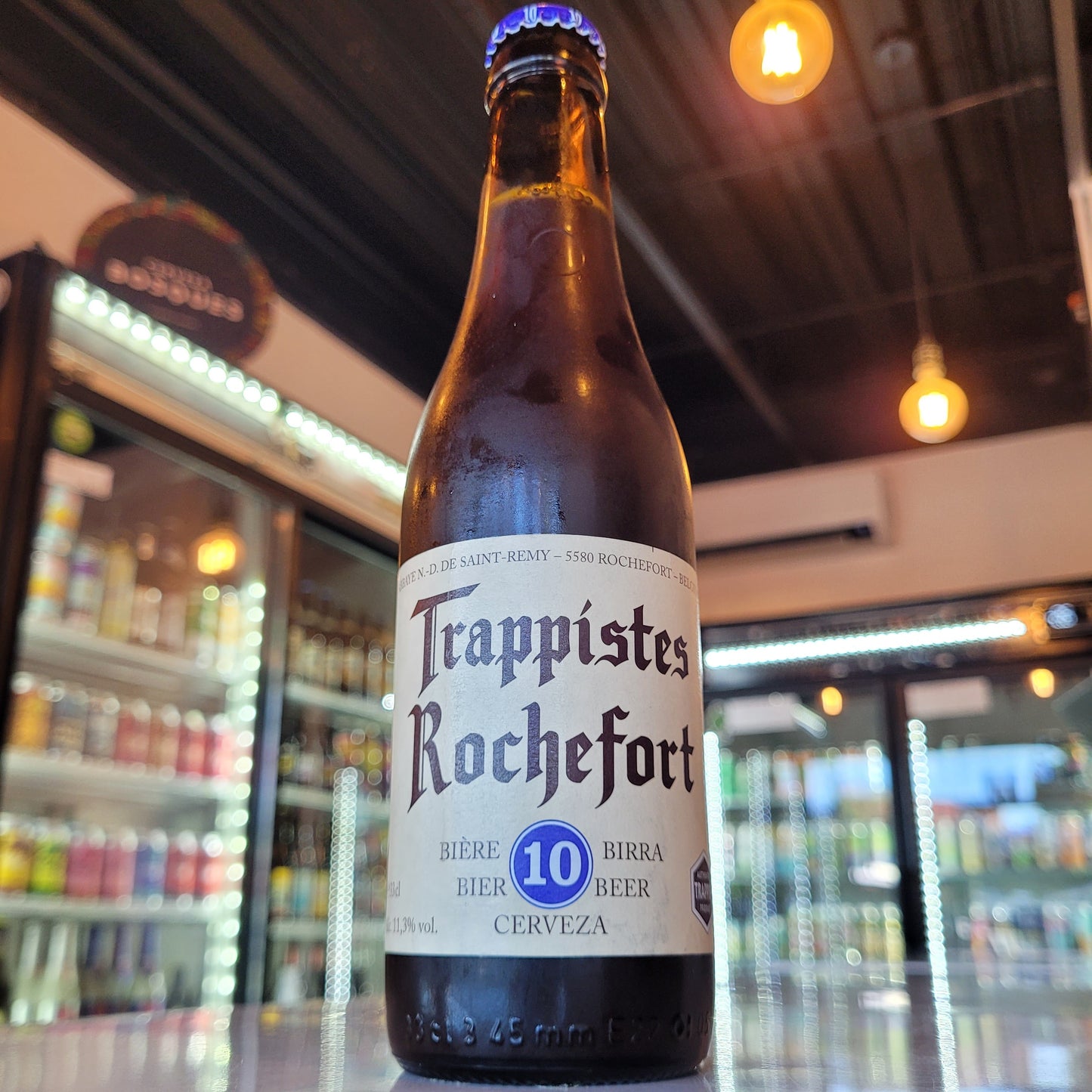 Foto de Rochefort Trappistes Rochefort 10 Quadrupel 330ml - Cerveza Artesanal en Puerto Cervecero, Puerto Varas