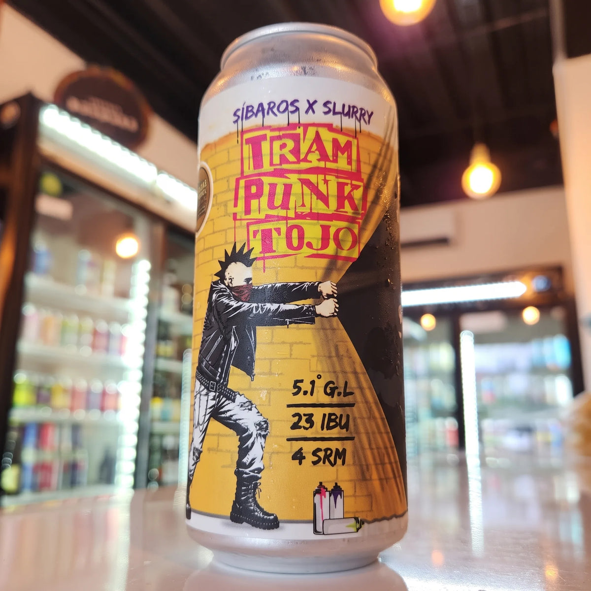 Síbaros x Slurry Trampunktojo Golden Stout 473cc