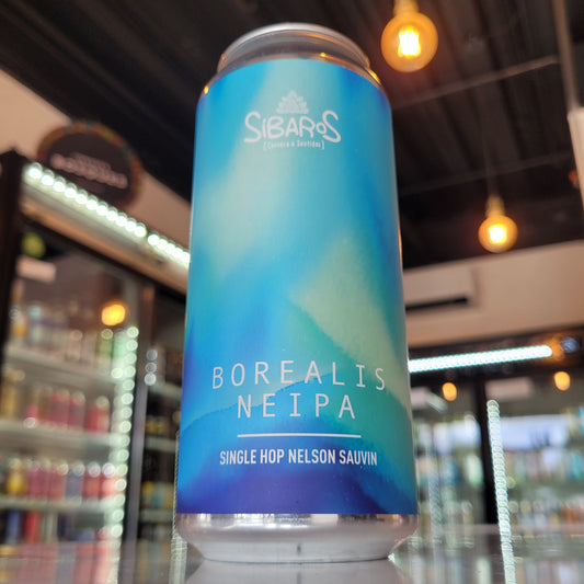 Foto de Síbaros Borealis NEIPA 473ml - Cerveza Artesanal en Puerto Cervecero, Puerto Varas