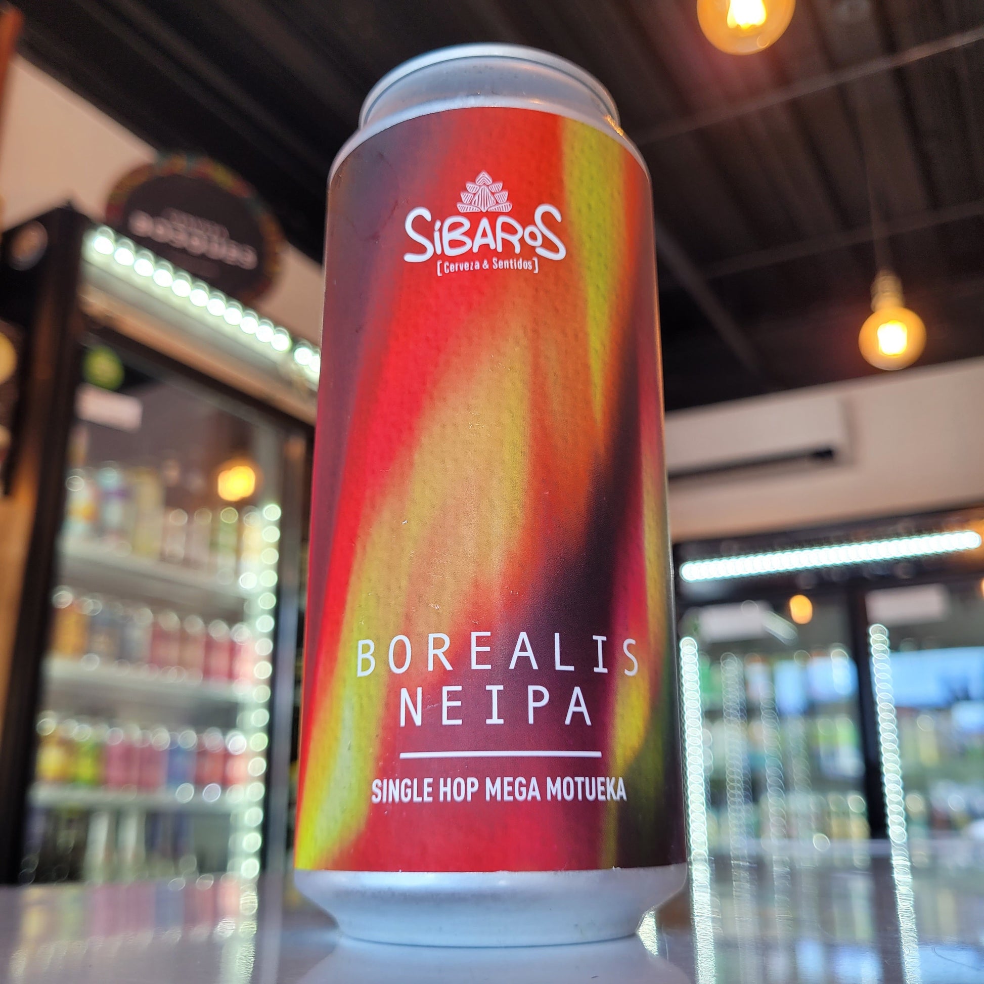 Foto de Síbaros Borealis NEIPA 473ml - Cerveza Artesanal en Puerto Cervecero, Puerto Varas