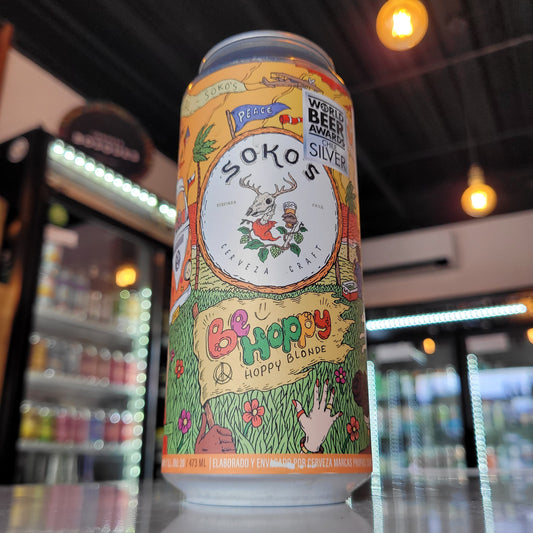 Foto de Soko's Be Hoppy Hoppy Blonde 473ml - Cerveza Artesanal en Puerto Cervecero, Puerto Varas
