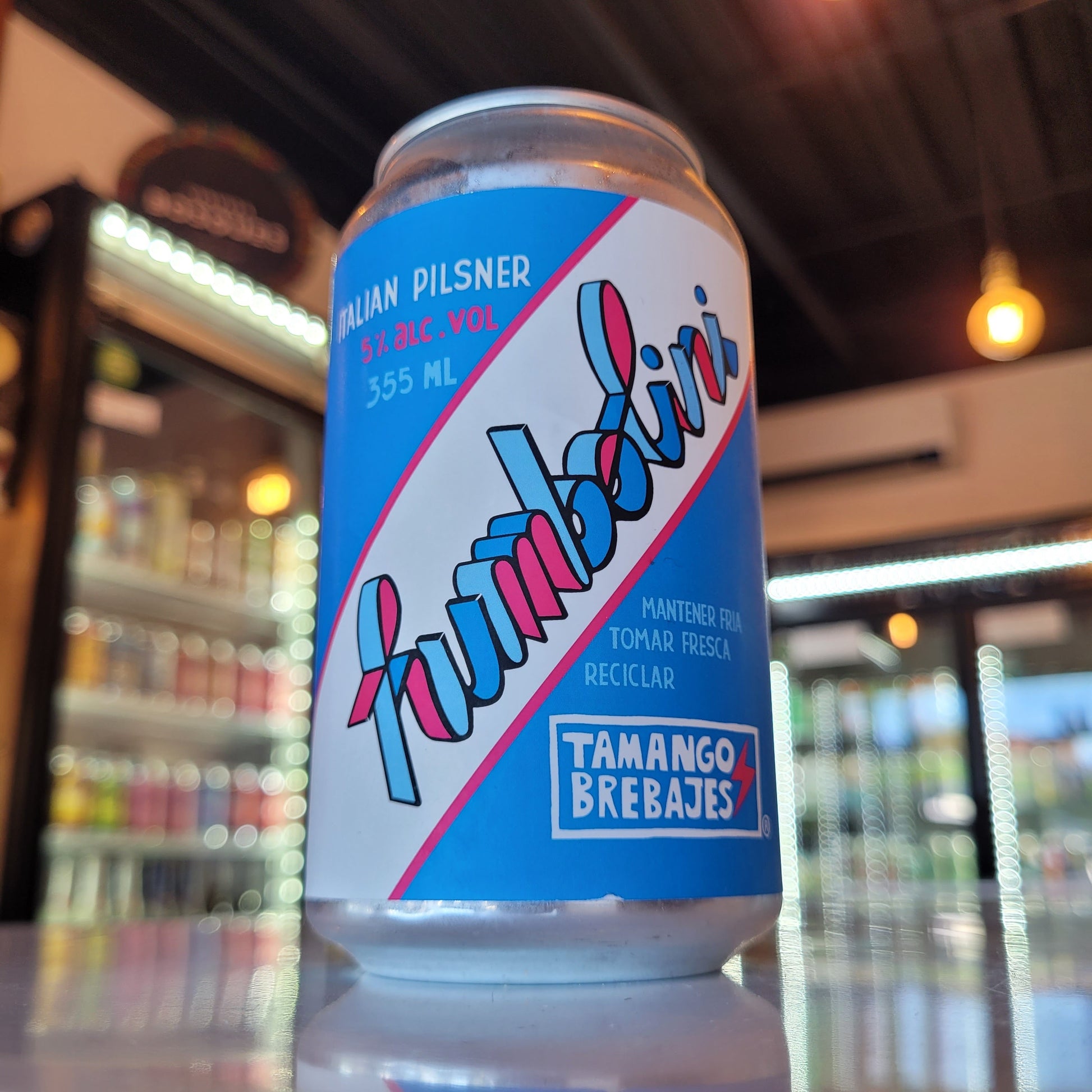 Foto de Tamango Humbolini Italian Pilsner 355ml - Cerveza Artesanal en Puerto Cervecero, Puerto Varas