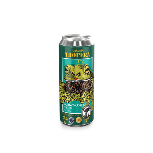 Tropera Ranita de Darwin Hazy IPA 473cc - Disponible en Puerto Cervecero, Puerto Varas