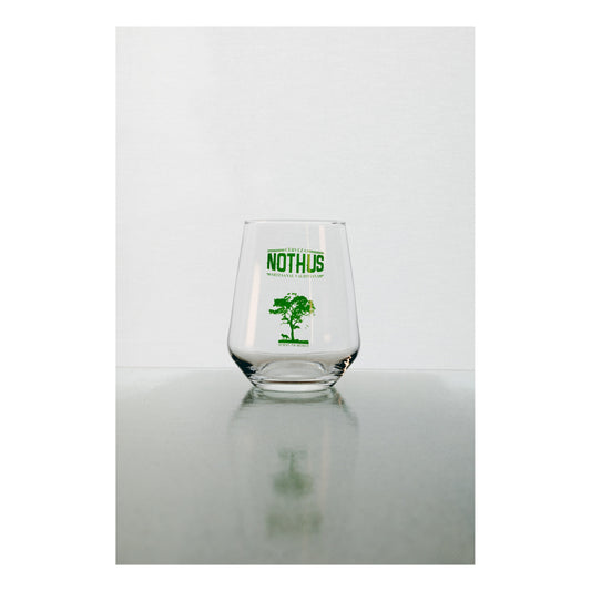 Vaso Hazy Nothus 425cc - Cristalería Cervecería Nothus Valdivia en Puerto Cervecero