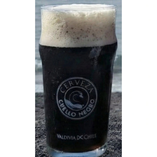 Vaso Pinta Inglesa Cuello Negro 473cc - Cristalería Oficial Puerto Cervecero